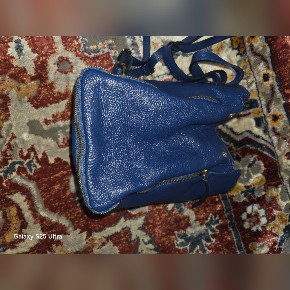 Italian Blue Mini Backpack - Picture 4 of 7
